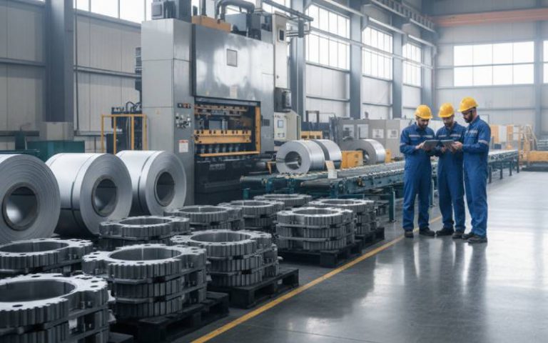 motor core factory production line